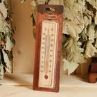 Thermometer, alcohol, wood, 50
