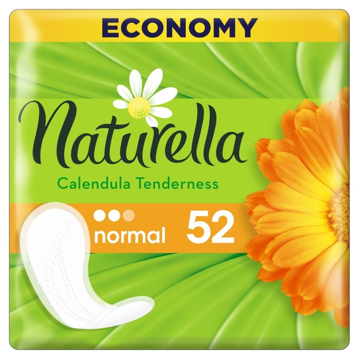 Прокладки ежедневные Naturella Calendula Normal, 52 шт