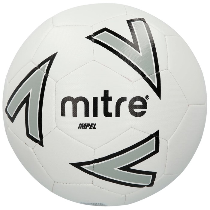 Мяч футбольный MITRE IMPEL L30P 4 белый/серый/черный