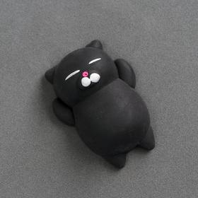 Мялка-антистресс «Кошечка», цвет чёрный в Донецке