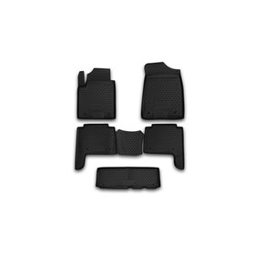 Коврики в салон INFINITI QX56, 2010-2016 5 шт. (полиуретан) 1950941