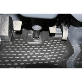 Коврики в салон KIA Bongo 3, 2011-2016, 2 шт. (полиуретан) 1950960