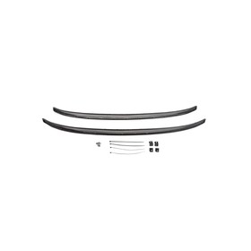 Сетка на бампер внешняя для Skoda Octavia A7 2014-2016, 2 шт., черн., 10 мм, с противотуманными фона
