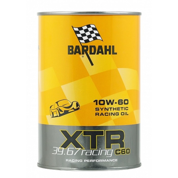 Моторное масло BARDAHL 327039 10W60 XTR C60 RACING 39.67, специальное, синтетическое, 1 л