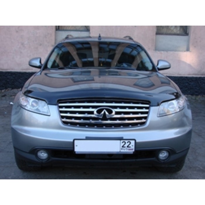 Дефлектор капота темный INFINITI FX35/FX45 2003-2008,