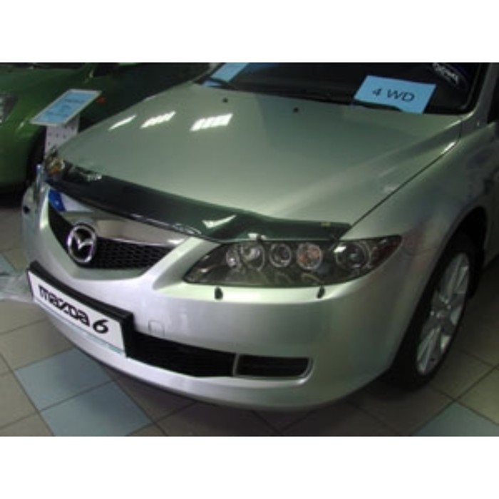 Дефлектор капота темный MAZDA 6/Atenza 2002-2007, NLD.SMAMA60512