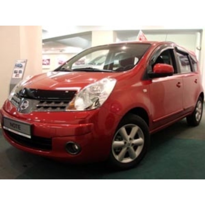 Дефлектор капота темный NISSAN NOTE 2005-2009,