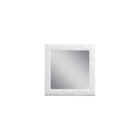Зеркало «Алеро», квадратное, 85,5 × 85,5 см, цвет взбитые сливки
