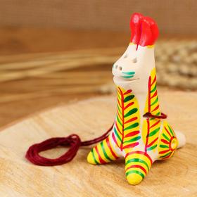 Filimonovskaya toy - whistle "Hare"