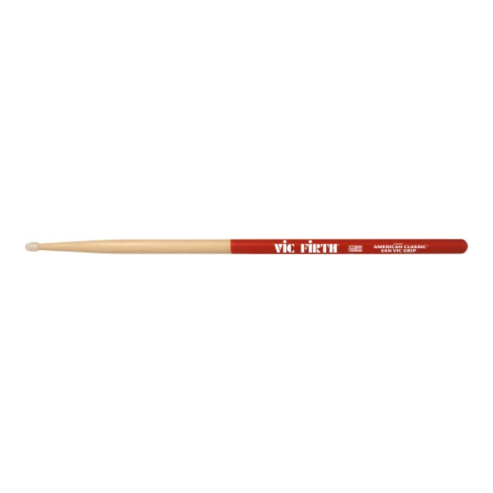 Барабанные палочки VIC FIRTH 5ANVG 5A с антискользящим покрытием, гикори Hickory