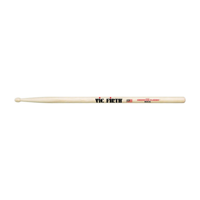 Барабанные палочки VIC FIRTH ROCK тип ROCK с деревянным наконечником, гикори