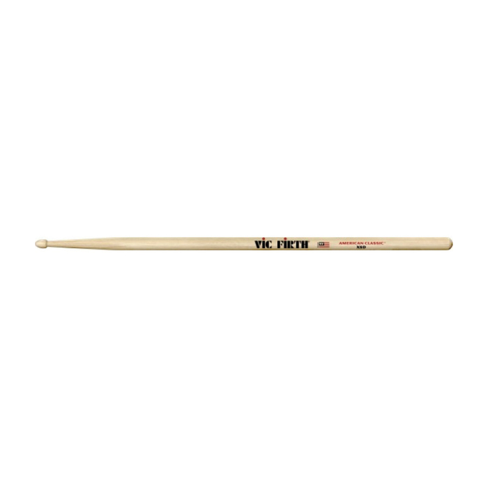 Барабанные палочки VIC FIRTH X8D тип 7A с деревянным наконечником и более длинной ручкой