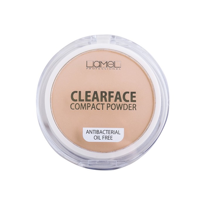 Пудра для лица антибактериальная Lamel Clear face 303, 6 г