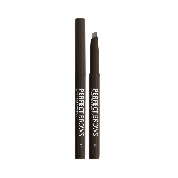 Механический карандаш для бровей Lamel Perfect Brows 02 коричневый, 1,7г