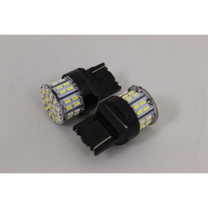 Светодиодная лампа KS-auto, T20, 12 В, 50 SMD 1206, белая