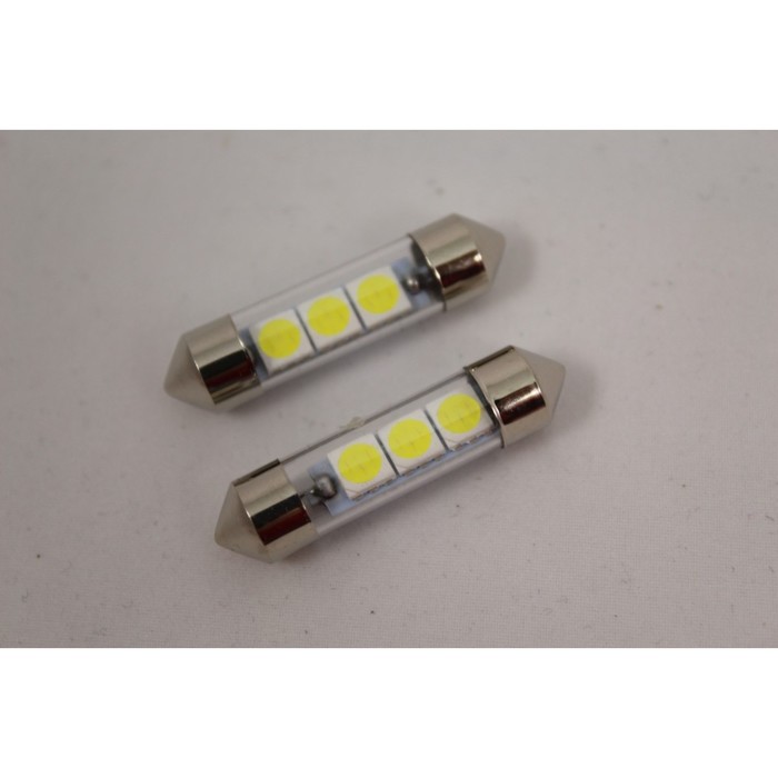 Светодиодная лампа KS-auto, С5W(SV8,5), 12 В, 3 SMD 5050