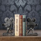 Держатели для книг "Кинокамера" набор 2 штуки 18х13х11 см - фото 916923