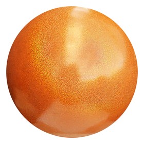 Мяч гимнастический, 18 см, PASTORELLI GLITTER African Sunset HV