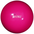 Мяч гимнастический Pastorelli New Generation, 18 см, FIG, цвет малиновый - фото 714425