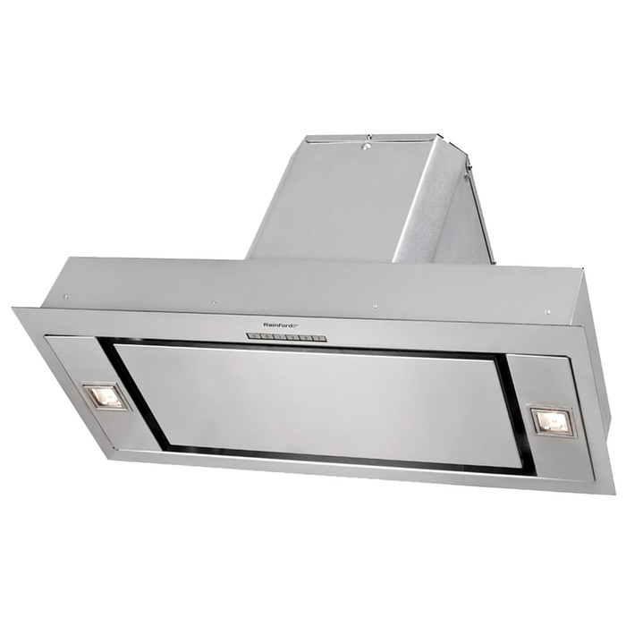 Вытяжка Rainford RCH-5704 Inox, встраиваемая, таймер, индикатор загрязнения, серебристый