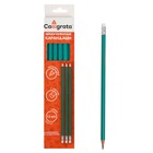 Pencil my eraser, CALLIGRATA, green plastic, NV, (PRICE FOR 1 PIECE)