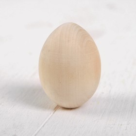 Яйцо под роспись, из дерева, 7 см (± 5 мм)