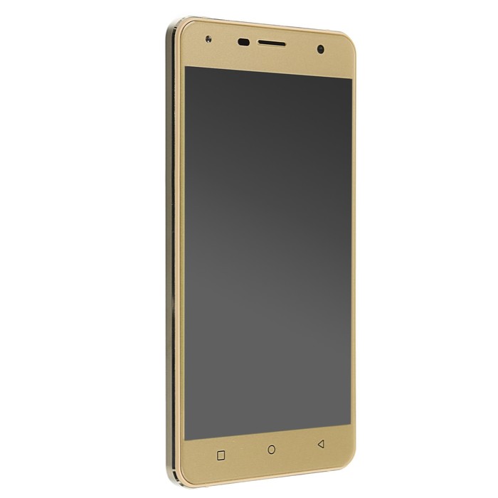 Смартфон Prestigio Muze X5 LTE, 4G, 1.3ГГц, 1ГБ ОЗУ, 8ГБ, 8.0/2.0МР, 2400 мАч, цвет золото