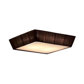 Светильник Flumineze 4x75Вт E27 шоколад 58x58x17см