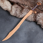 Сувенирное деревянное оружие "Меч персидский", массив бука, 65 см, микс - фото 107841828