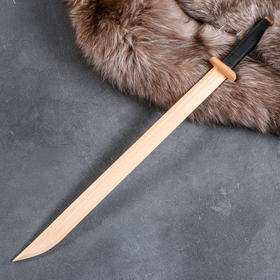 Сувенирное деревянное оружие ′Катана самурая′, массив бука, 60 см в Донецке