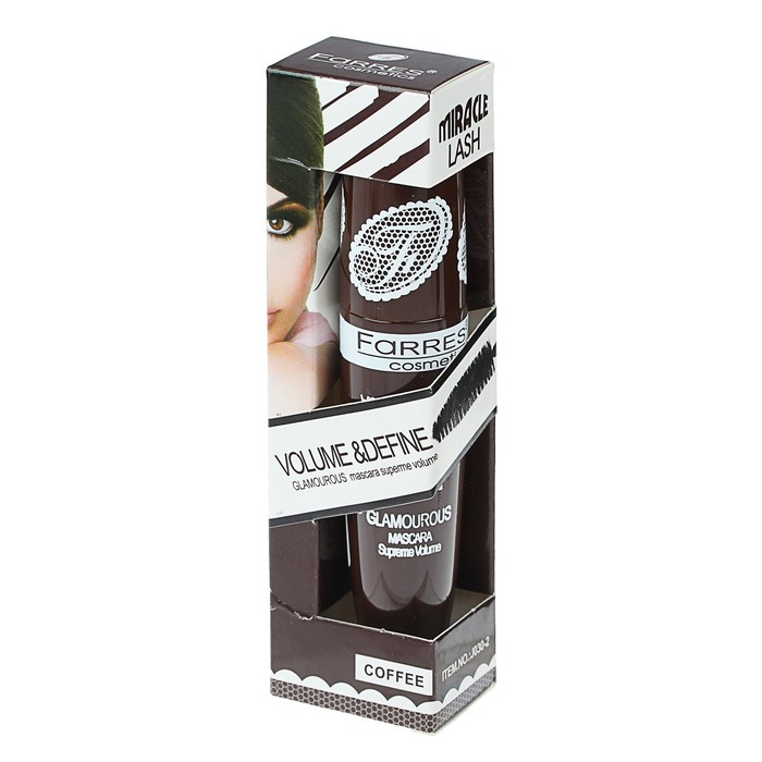 Тушь для ресниц Farres Volume&amp;Define Coffee, 12 мл