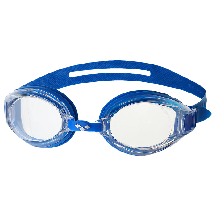 Очки для плавания ARENA Zoom X-Fit, арт.9240471, прозрачные линзы, регулируемая переносица, цвет синий