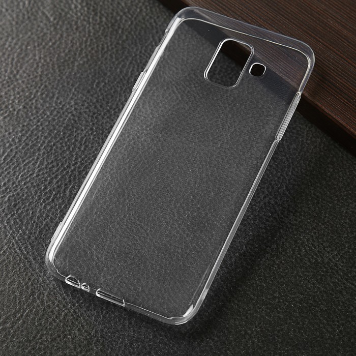 Чехол силиконовый супертонкий для Samsung Galaxy A6 (2018) DF sCase-60