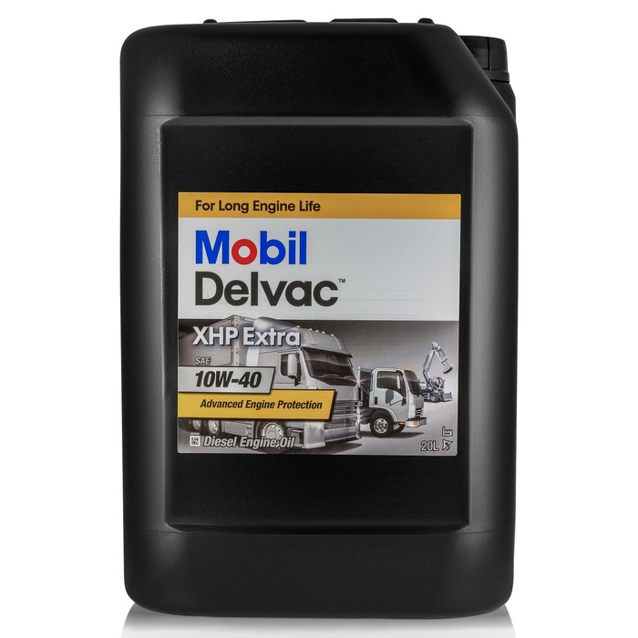 Моторное масло Mobil 1 Delvac XHP Extra 10W-40, 20 л