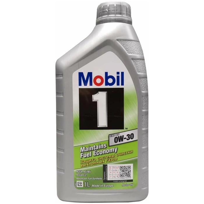 Моторное масло Mobil 1 ESP 0W-30, 1 л