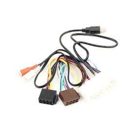 Разъем ACV AD12-1539A, ISO-USB+AUX, Elantrat/SantaFe/Solaris/Starex/Tuscon 2017 3724166