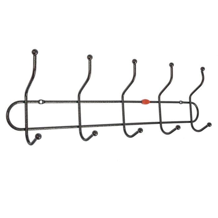 Вешалка настенная 3 крючка &quot;Дружба 5&quot;, цвет медный антик