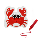 Toy for bath squeaky "the Crab" + of water a pencil Toy for bath squeaky "the Crab" + of water a pencil