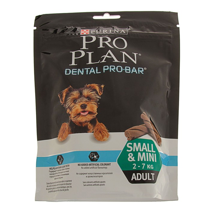 Лакомство Pro Plan DENTAL PRO BAR для собак мелких пород, 150 г