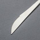 Набор столовых приборов Magistro «Фолк», 4 предмета, цвет серебро, чёрная ручка - фото 799864662