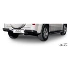 Защита заднего бампера "уголки" Arbori d57+d42 двойные черные SUZUKI GRAND VITARA 2012- Защита заднего бампера "уголки" Arbori d57+d42 двойные черные SUZUKI GRAND VITARA 2012-