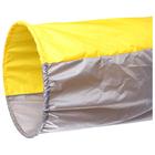 Тоннель для эстафет, длина 335 см, 1 кольцо диаметром 76 см, цвет жёлтый/серый - фото 370960
