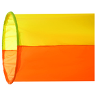Тоннель для эстафет, длина 3,5 м, 2 обруча d=75 см, цвет жёлтый/оранжевый - фото 370961