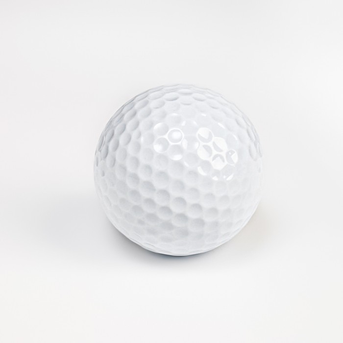 Мяч для гольфа, 2-слойный, 420 выемок, d=4,3 см