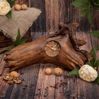 Часы дерево "Элегантность" 40х22х7 см Часы дерево "Элегантность" 40х22х7 см