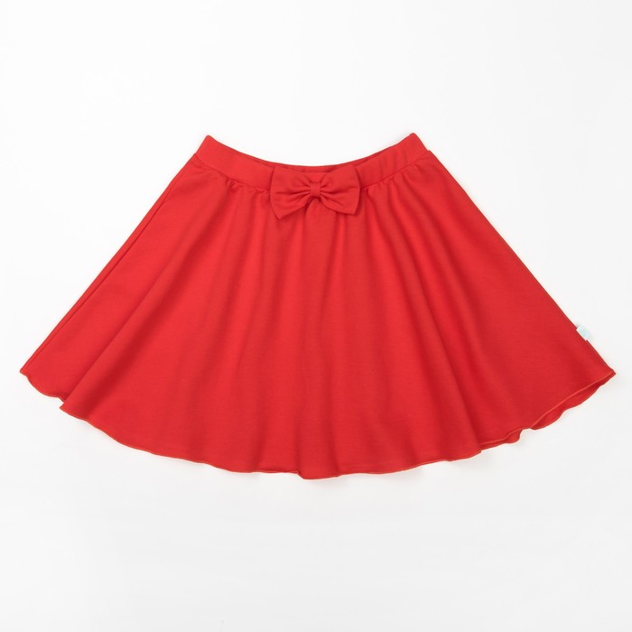 Красная юбка детская