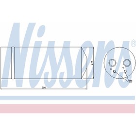 Осушитель кондиционера NISSENS 95352 3753161