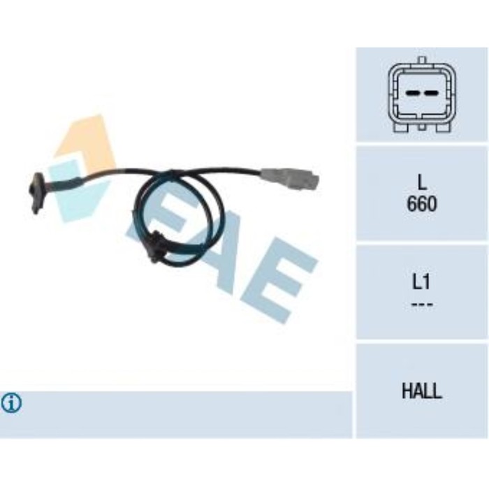 Датчик ABS FAE 78117