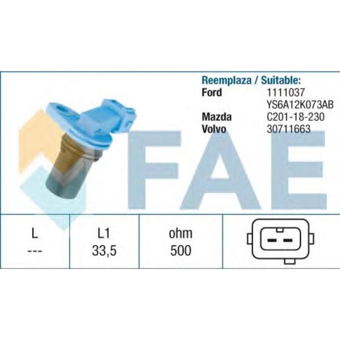 Датчик положения коленвала FAE 79133