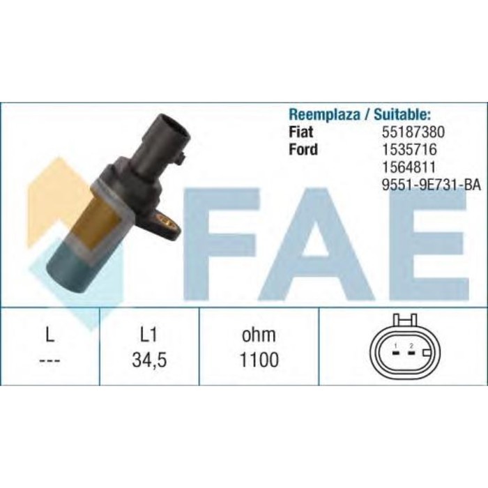 Датчик положения коленвала FAE 79196